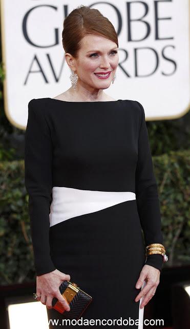 Moda en la Alfombra Roja de los Golden Globe 2013.