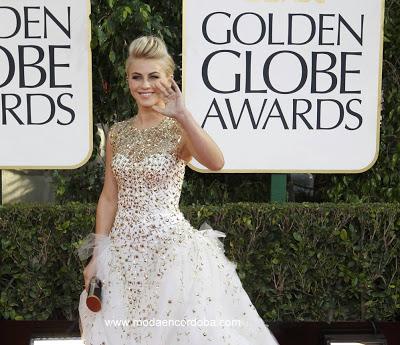 Moda en la Alfombra Roja de los Golden Globe 2013.