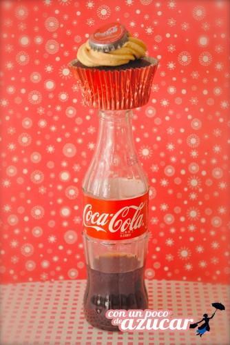 cupcakes cocacola5 Cupcakes de Coca-Cola y crema de cacahuete