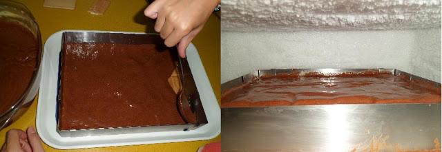 TARTA DE GALLETA Y CHOCOLATE