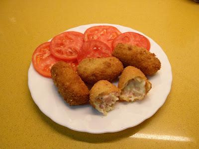 CROQUETAS DE JAMÓN YORK Y HUEVO (4 o 5 personas)