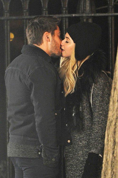 Zac Efron e Imogen Poots ¡besos en el set!