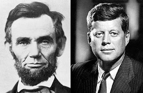 Abraham-Lincoln-John-F-Kennedy