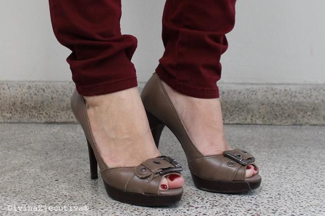 Look del día:  Borgoña & Paisley