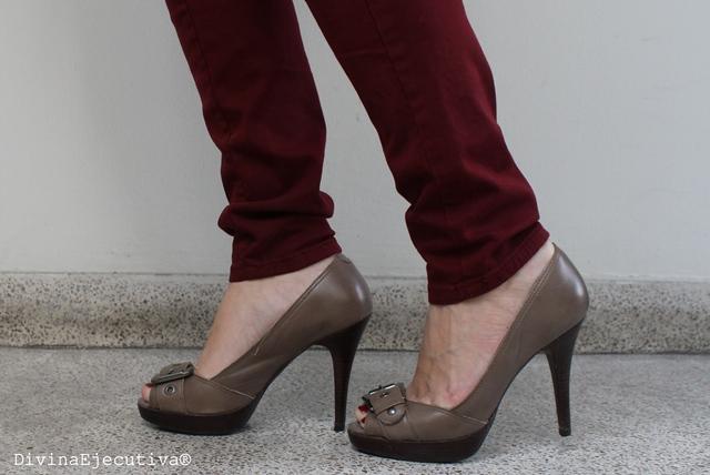 Look del día:  Borgoña & Paisley