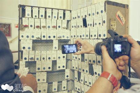 Un sitting plan original en Zaragoza