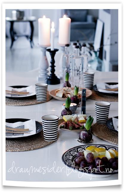 Vestimos la mesa para una cena informal