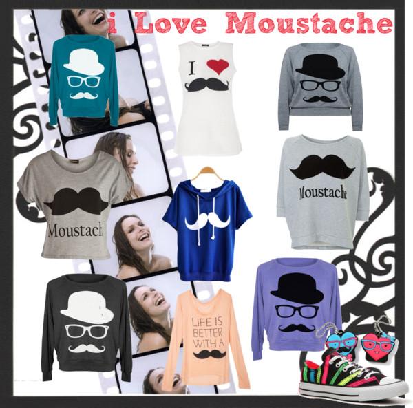 Moustache T-shirt