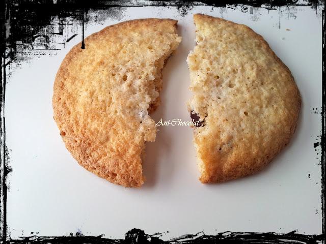 Galletas de avena con chispas de chocolate