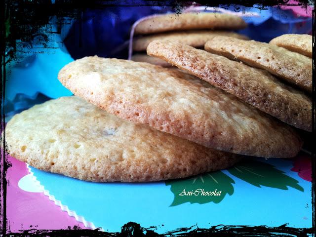 Galletas de avena con chispas de chocolate