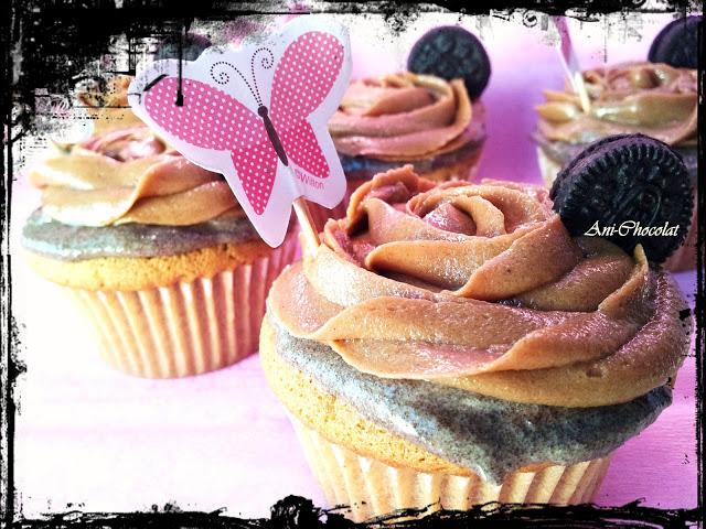 Cupcakes de Oreo y cacao