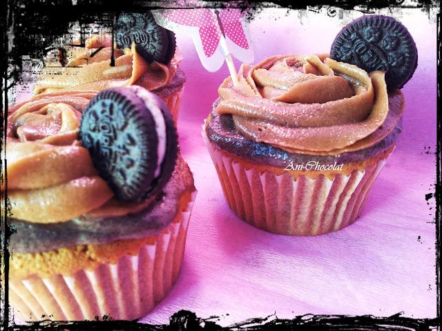 Cupcakes de Oreo y cacao