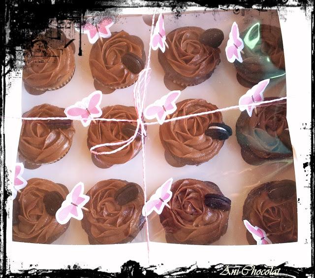 Cupcakes de Oreo y cacao