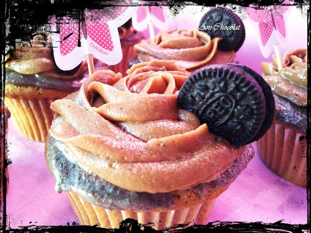 Cupcakes de Oreo y cacao
