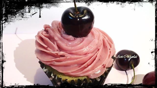 Cupcakes de cerezas (estamos en temporada)