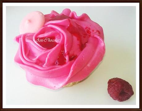 Cupcakes de frambuesa