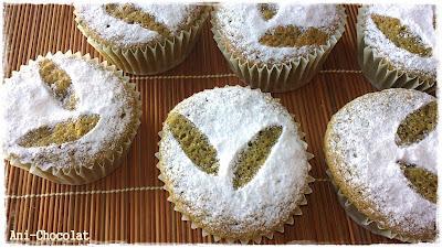 Muffins de Té Verde Matcha