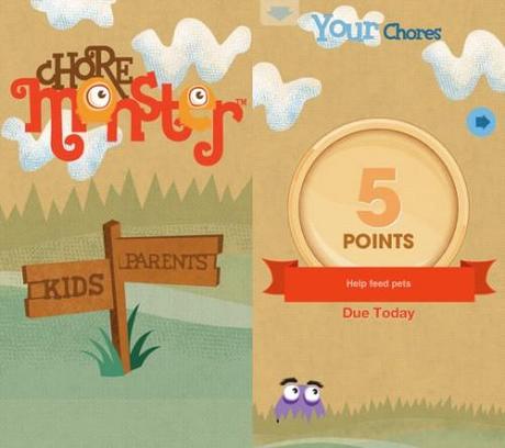 Tareas del hogar para niños