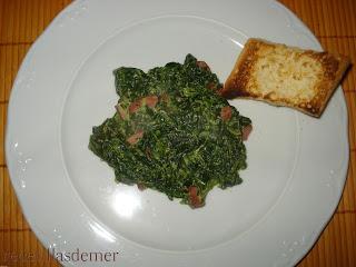 ESPINACAS A LA CREMA