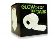 Papel higiénico brilla oscuridad