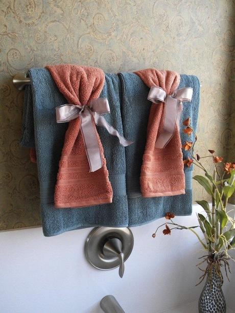 Cómo colocar las toallas en el baño - Paperblog