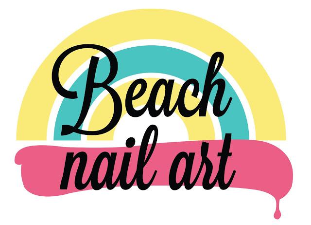 Nail art on the beach!