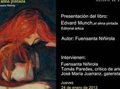 enero: Presentación "EDVARD MUNCH, alma pintada" galería Dionis Bennassar