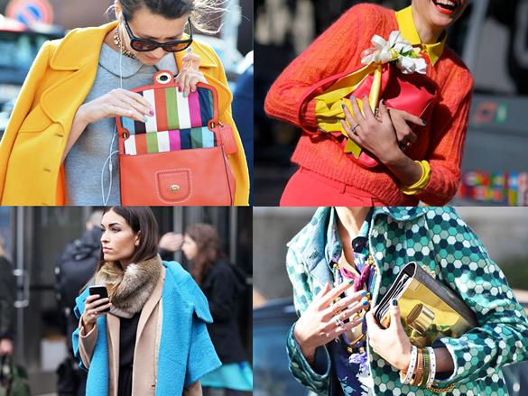 Tendencias abrigos de color