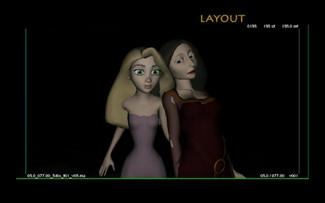 Un paso a paso en la producción de Tangled