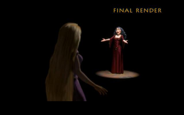 Un paso a paso en la producción de Tangled