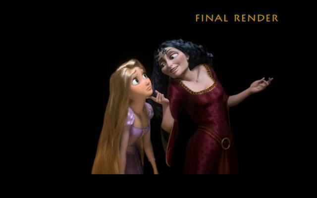 Un paso a paso en la producción de Tangled