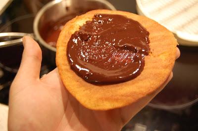 Conchas de chocolate caseras