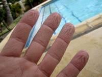 dedos arrugados agua Esta Semana En Ciencia   13 de enero 2013