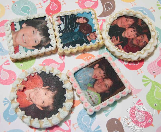 Galletas con fotos enmarcadas Paperblog Galletas con fotos enmarcadas Paperblog