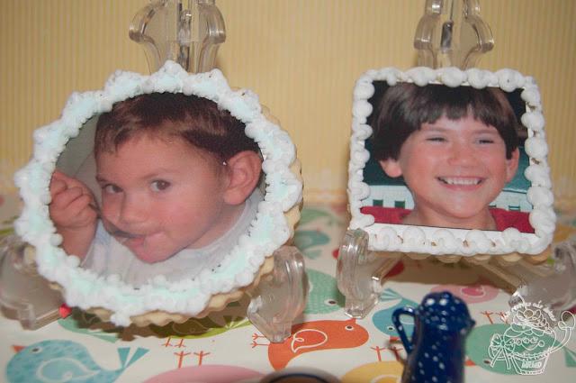 GALLETAS CON FOTOS ENMARCADAS