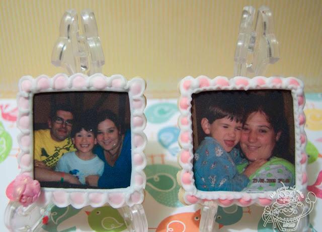 GALLETAS CON FOTOS ENMARCADAS