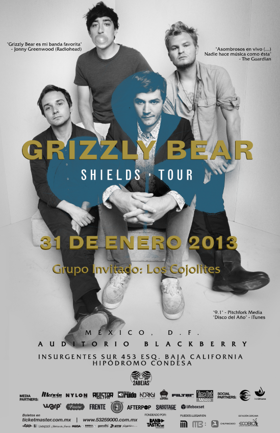 Grizzly Bear @ Auditorio BlackBerry