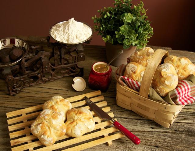 Picnic con mini panes caseros