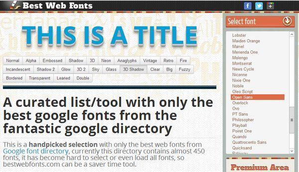 best-web-fonts