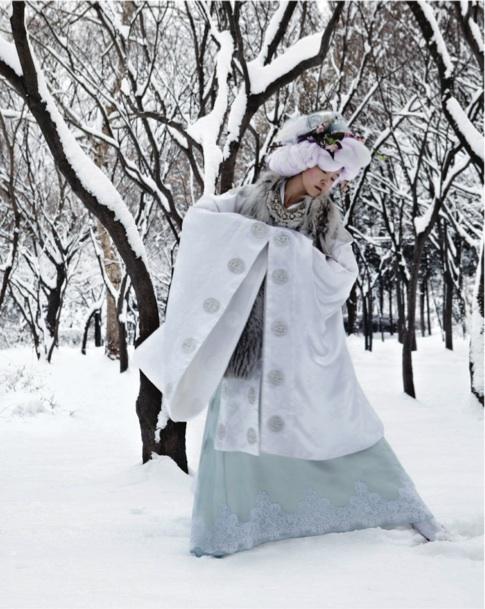 Inspiración... Nieve y moda