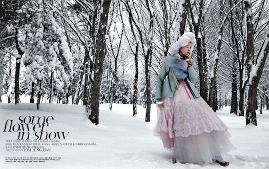 Inspiración... Nieve y moda