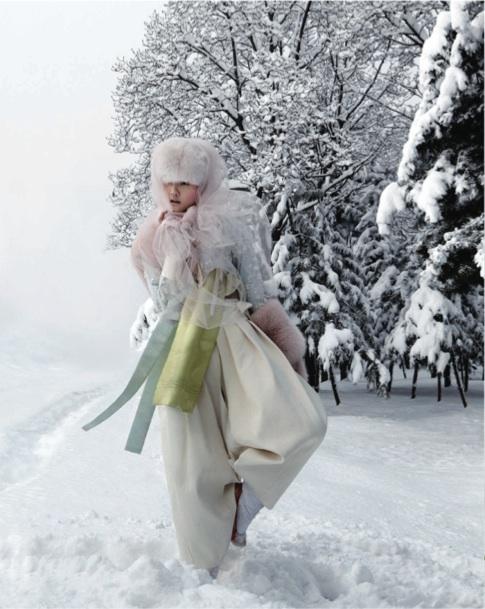 Inspiración... Nieve y moda