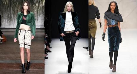 terciopelo en look and fashion