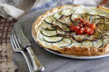 Tarta Ratatouille ( para comenzar el año con verduras)