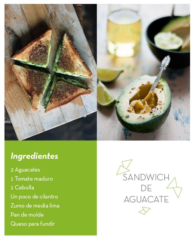 aguacate Sandwich de guacamole
