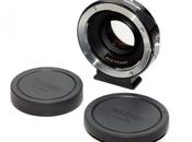 Speed Booster aumenta stop luminosidad lente