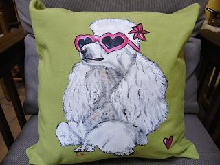 Cojín Caniche Lolita!!