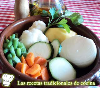 Receta de puré de verduras