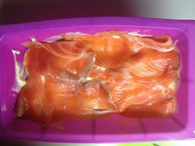 Receta light con surimi y salmón