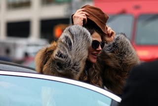 Street style:Winter coats